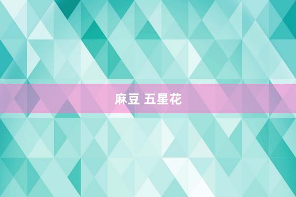 麻豆 五星花