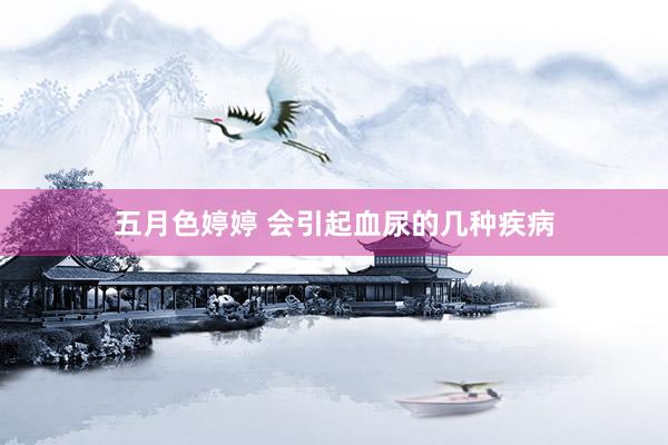 五月色婷婷 会引起血尿的几种疾病